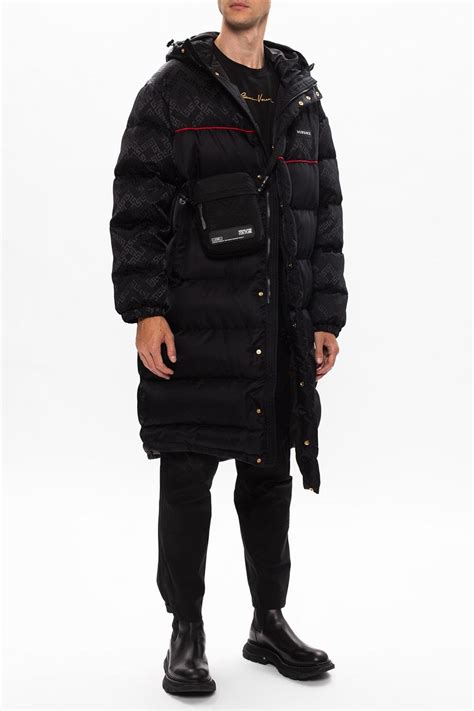 versace collection down coat|versace coats for men.